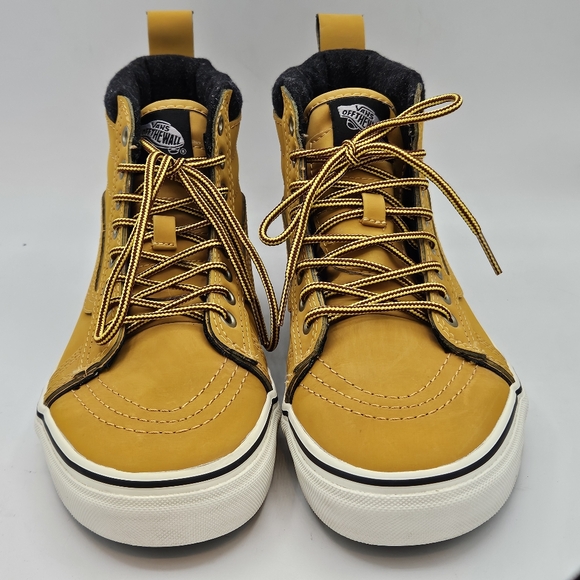 Vans 722356 mte skate-hi waterproof leather shoe men 7 - women's 8.5 - Picture 3 of 16